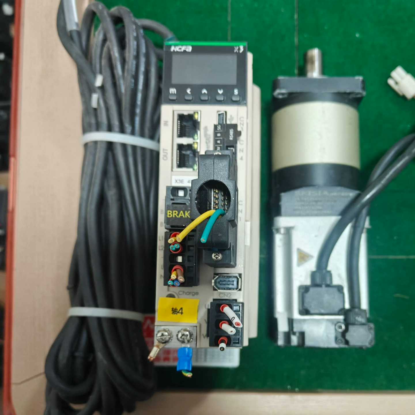 禾川伺服驱动器加电机一套，型号：SV-X3EB040A-A2~询价