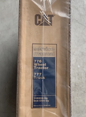 CAT SENR2965 776 WHEEL TRACTOR 777 TRUCK SERVICE MANUAL B303