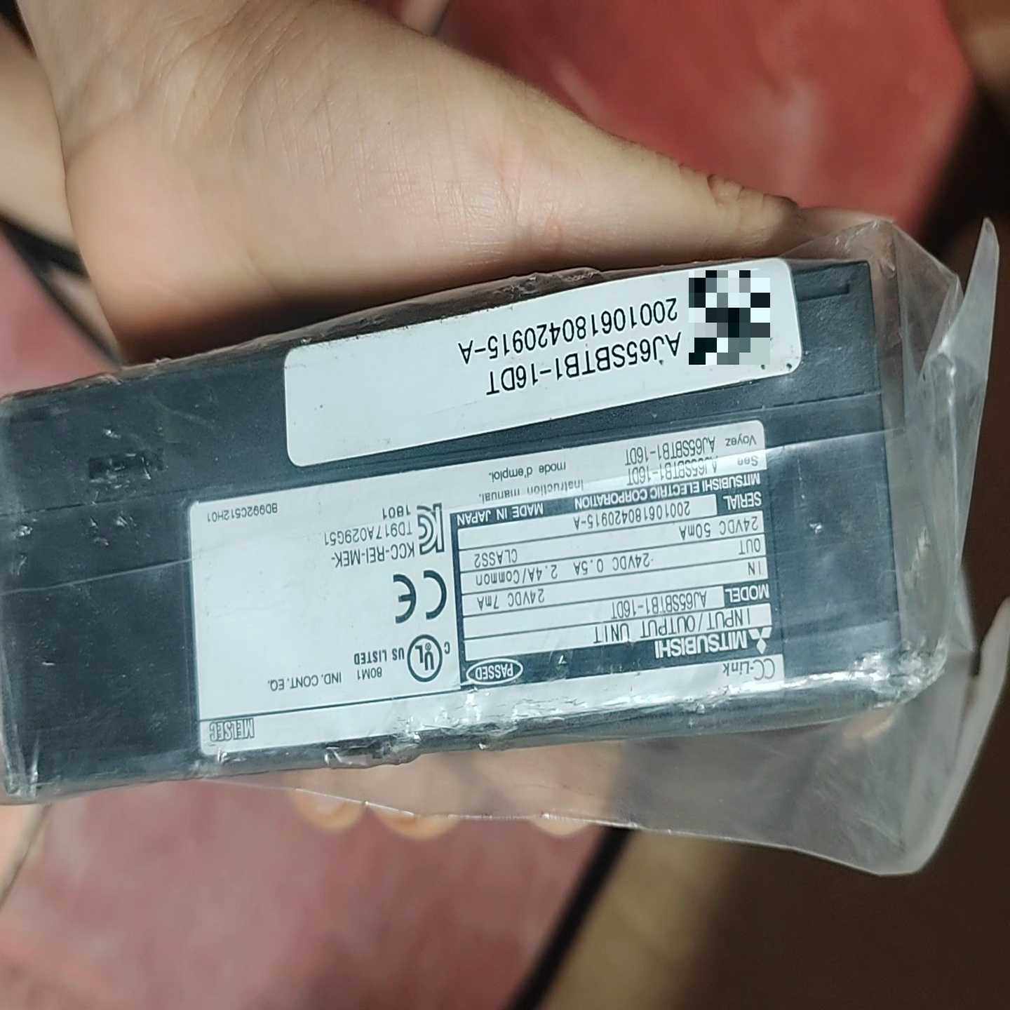 三菱PLC远程模块，型号AJ65SBTB1-16DT，全新原--议价商品