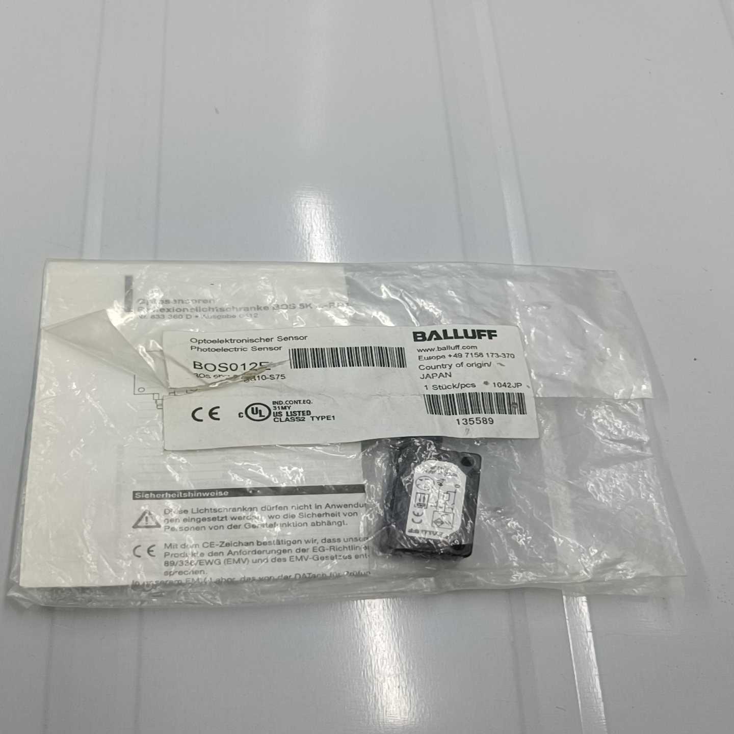 【议价】巴鲁夫BOS012E适用