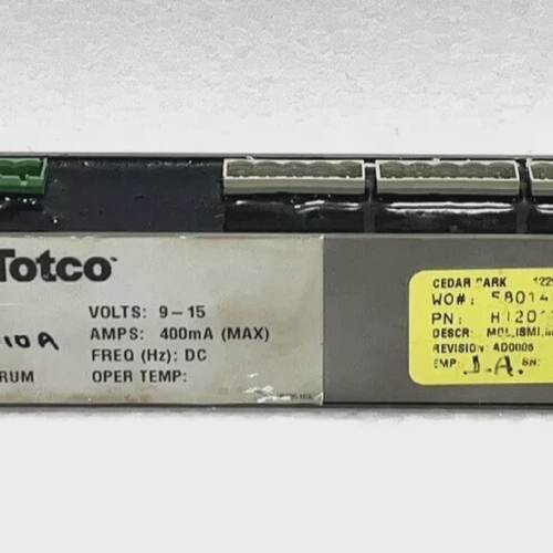 Used MD Totco H12010A ISMI Master 915V 400mA