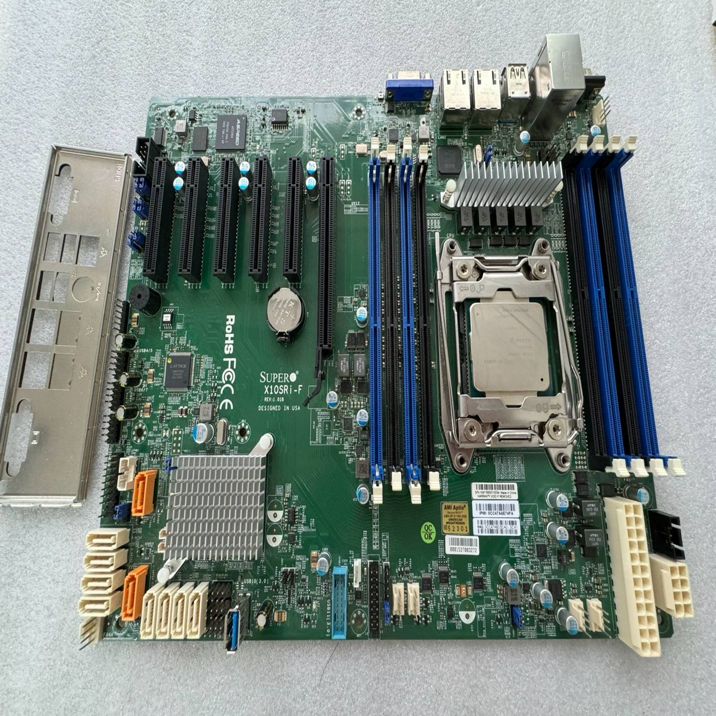 超微SUPERO X10SRi-F 配CPU工控服务器主板--议价商品