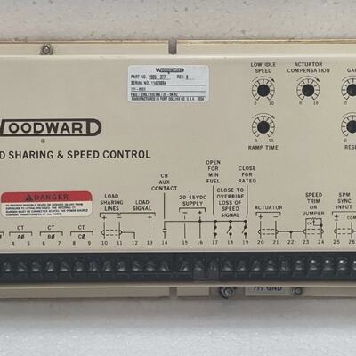 Woodward 2301A Charge Sharing  Speed Controller 9905377 Rev.