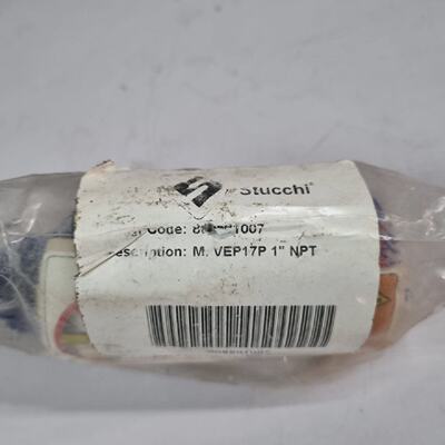 Stucchi 806501007 M.VEP17P Acoplador NPT De 1