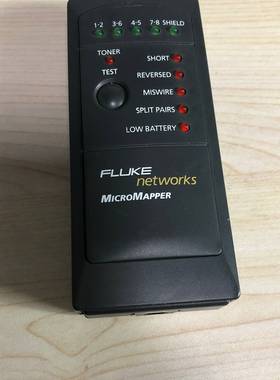 （洋洋设备）福禄克MicroMapper接线图测试仪实物图片议