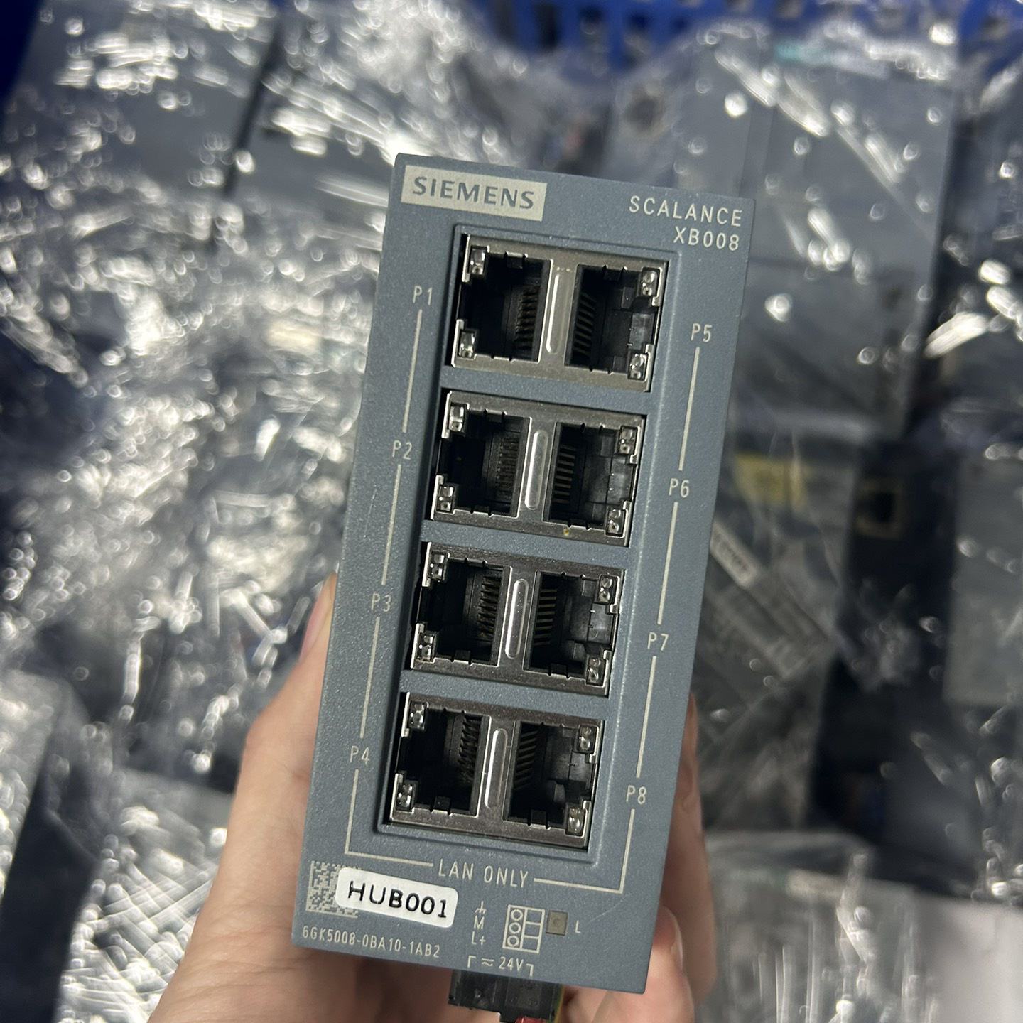 西门子6GK50080BA101AB2二手拆机件成色-议价