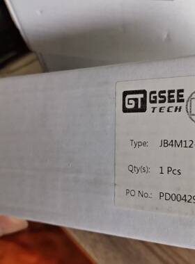 议价GSEE吉诺分线盒JB4M12-4P-R数量5个JB6M12