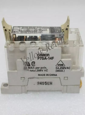 OMRONP7SA-14FSAFTYRELAYSOCKETS250VAC(LOTOF5PCS)
