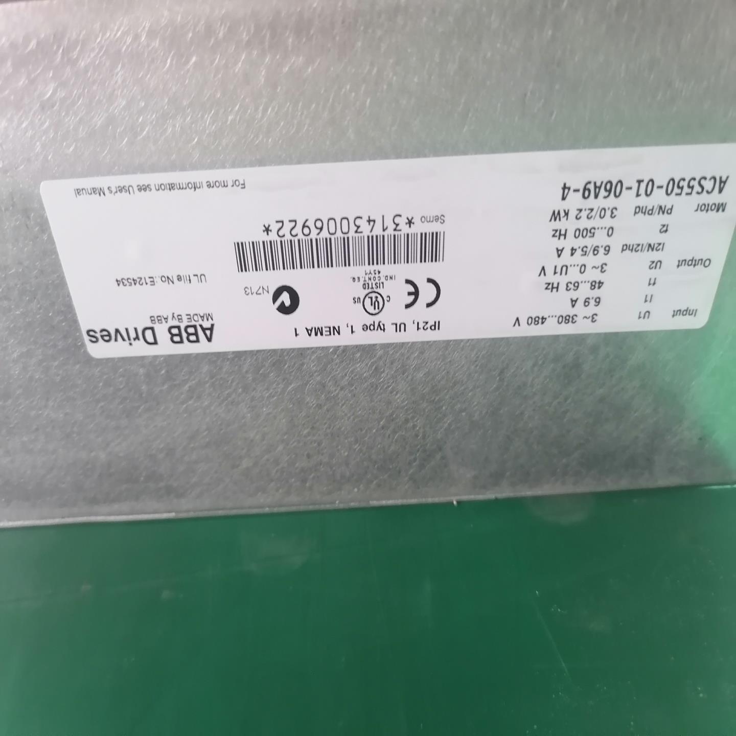 【请询价】ABB变频器ACS550-01-06A9-43022