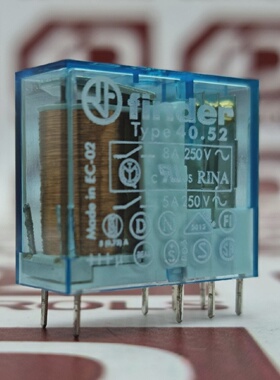 议价40.52.9.024.5000  Finder  40 Series  Relay 8A 24Vdc Dpdt