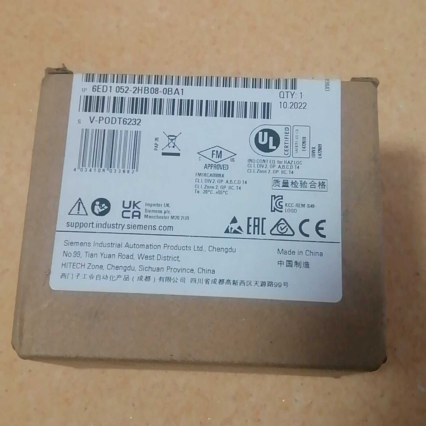 模块6ED1052-2HB08-0AB1仅询价
