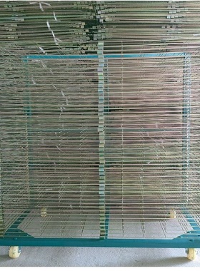 50层千层架25层丝印干燥架印刷晾晒折叠放纸13层不锈钢周转置物架