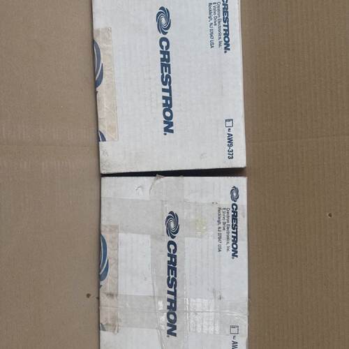 LOS VON 2 STCK Crestron TPS6LFPBT 6500997 Frontblende Leer