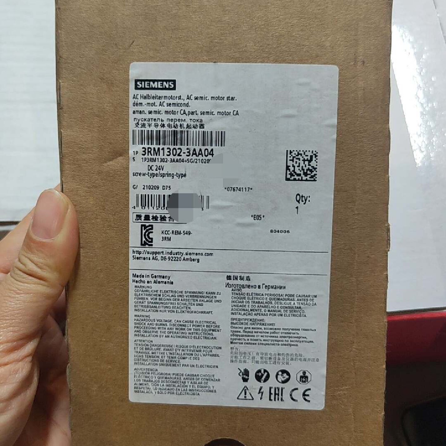 议价3RM13023AA04交流半导体电动机启动器议价