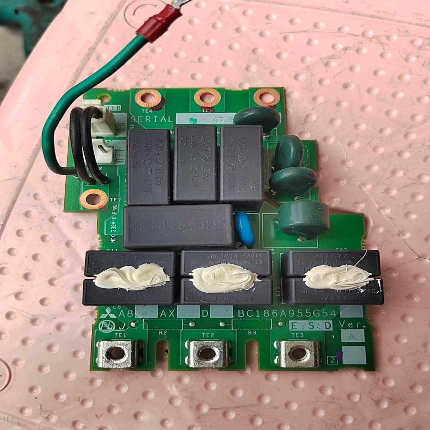 拆机三菱变频器A84AX22DBC186A955G54三菱--议价商品