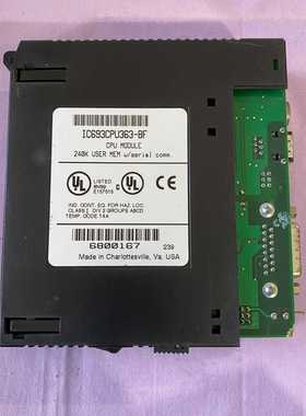 GE可编程控制器模块IC693CPU363-BF，240K用--议价商品