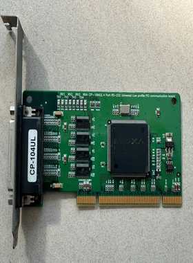 MOXA摩莎CP-104UL串口通讯卡4口RS-232--议价商品