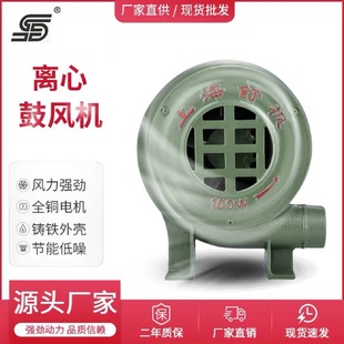 鼓风机120家用220V炉灶煤炉助燃设备配套直销 铸铁离心式