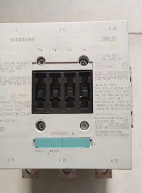 议价西门子接触器3RT50541AP36交直流2