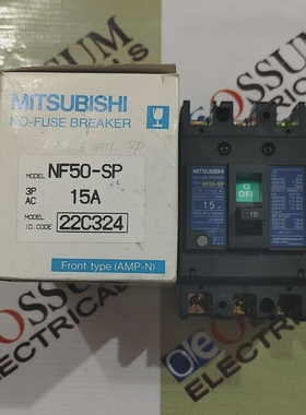 MITSUBISHINF50-SPCIRCUITBREAKER15A220VAC10KAFREEFAST