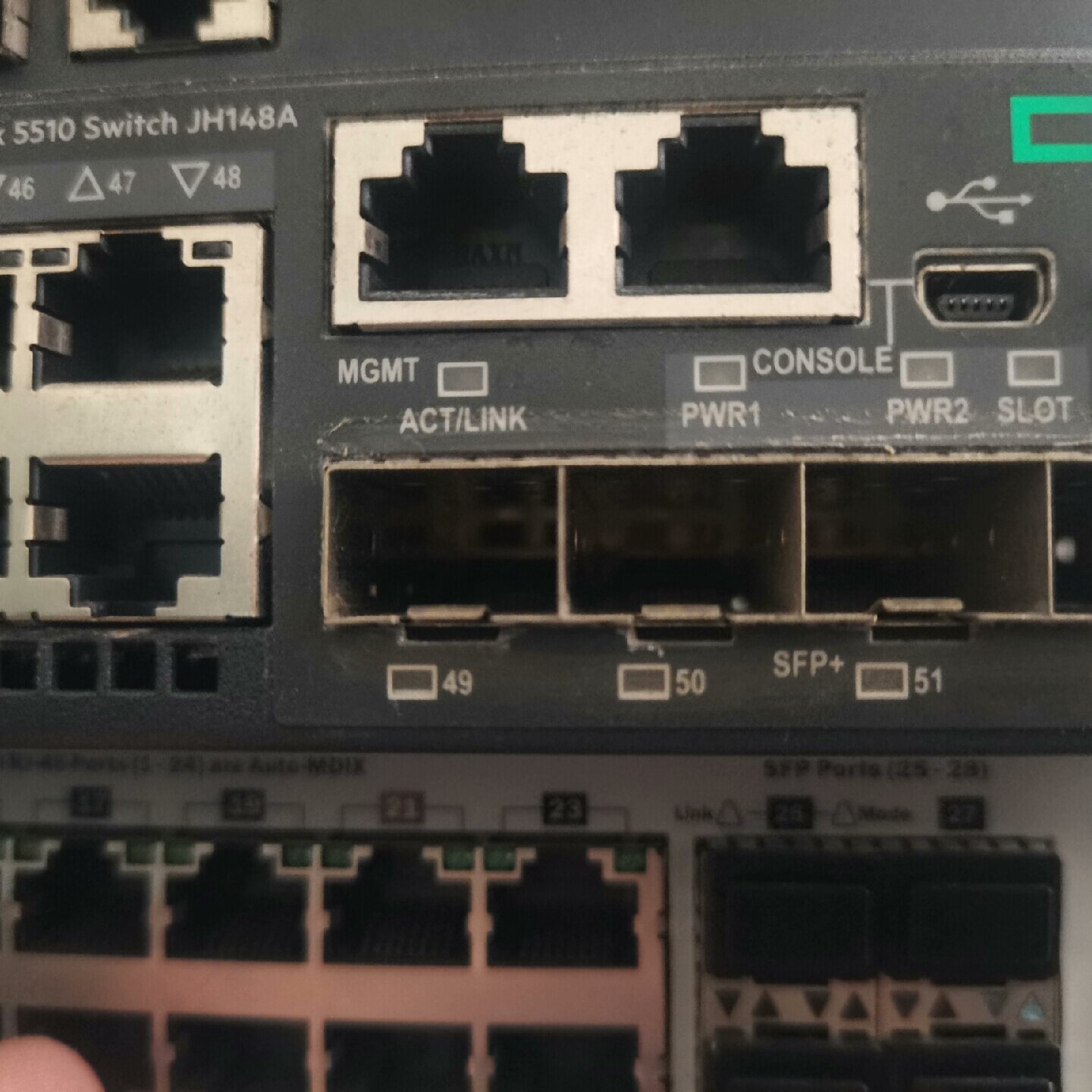 HPE 5510 48G POE 4SFP HI交换-议价
