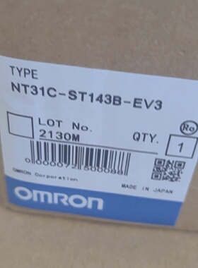 议价OMRONNT31C-ST143B-EV3触控屏幕全新原装！