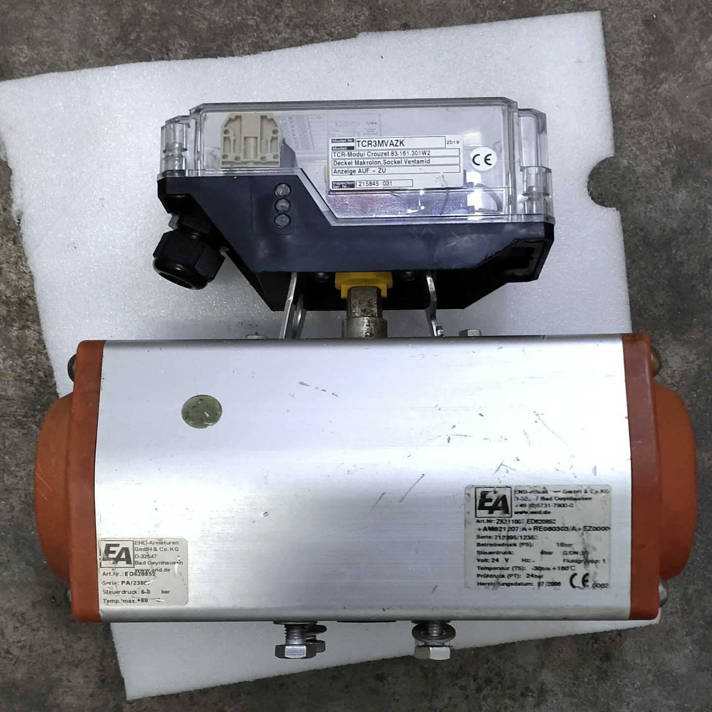 EA气动阀执行器D-32547-ZK311007-ED62议价