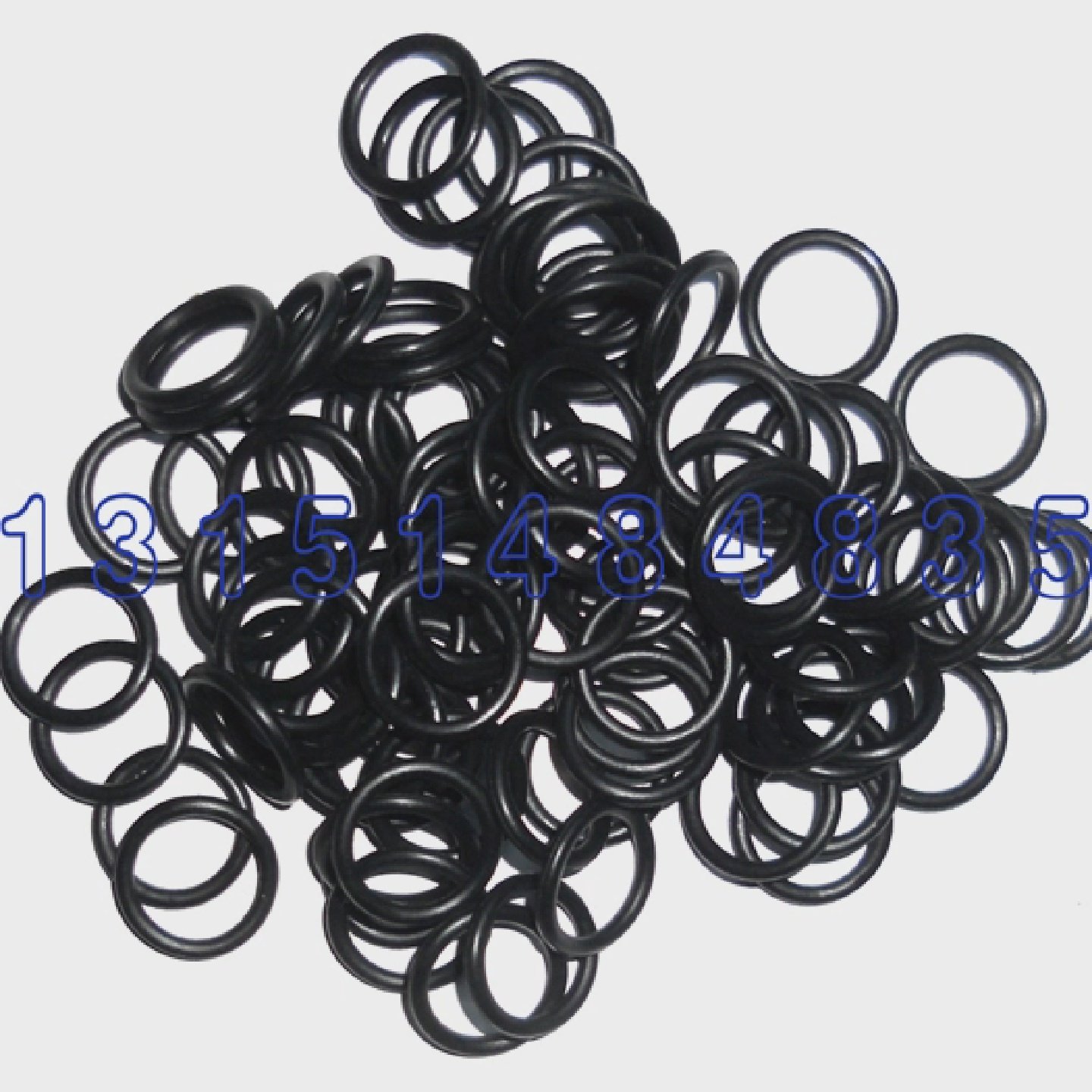 外径355/360/365/370 *5.7MM黑色耐油丁晴橡胶O型密封圈耐磨耐压