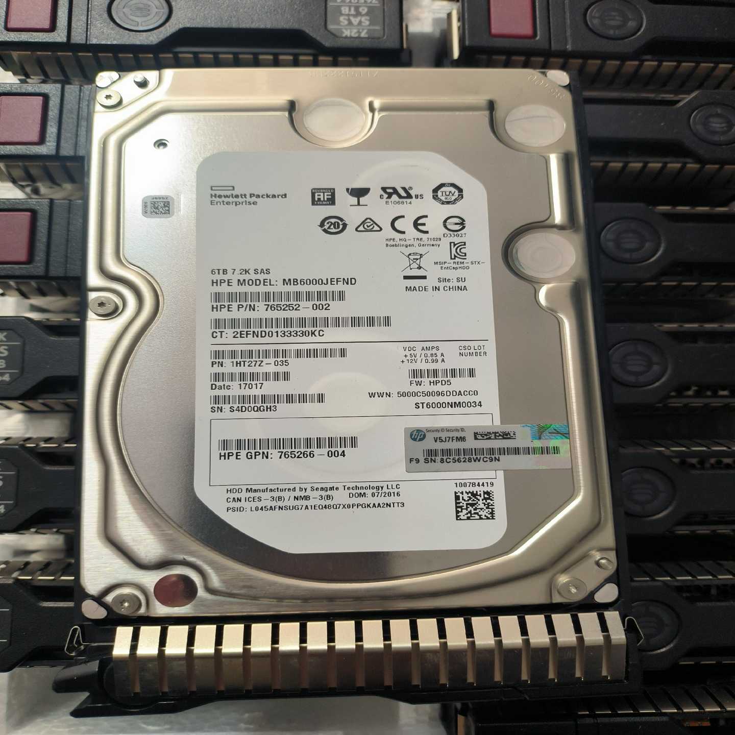 议价~惠普/HP 765864-001 6T SAS 3.5寸12