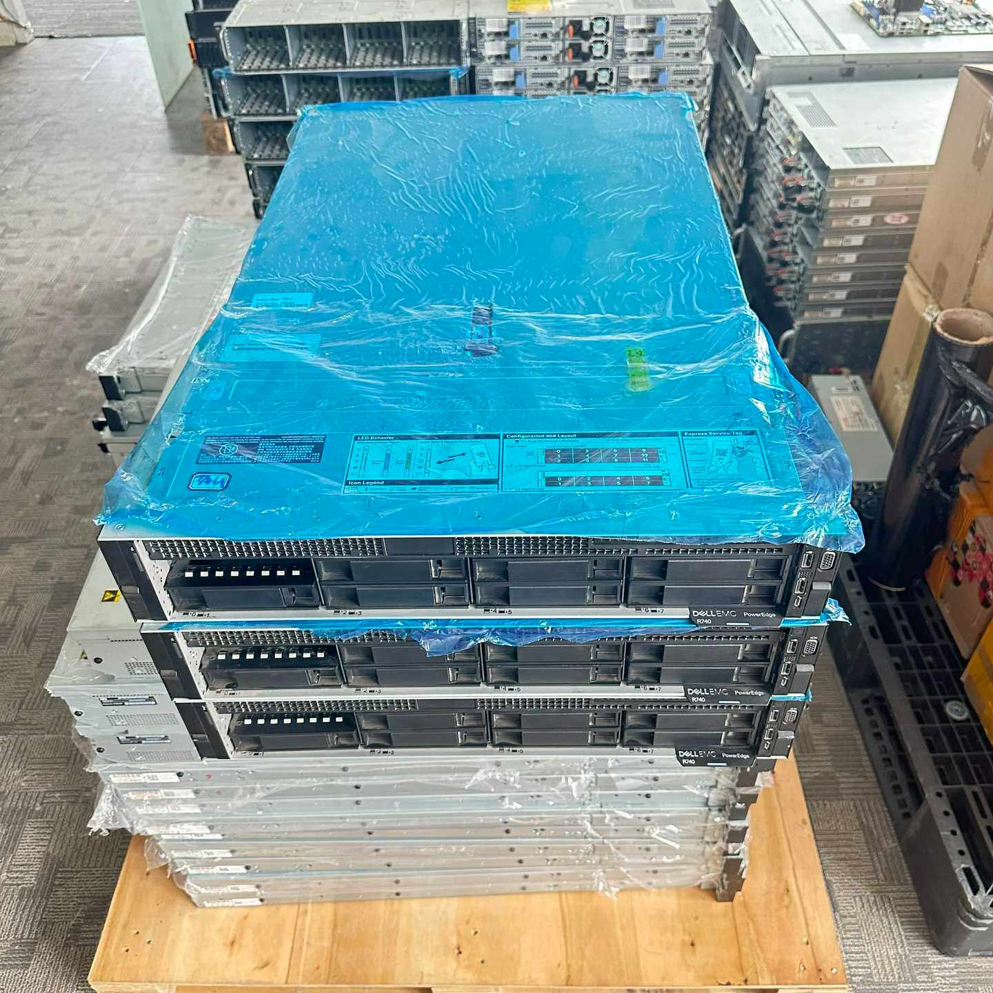 戴尔/DELLR740服务器3.5寸8盘准系统，机箱/--议价商品