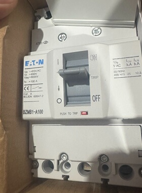 伊顿金钟穆勒塑壳断路器BZMB1A1003P100A全-议价