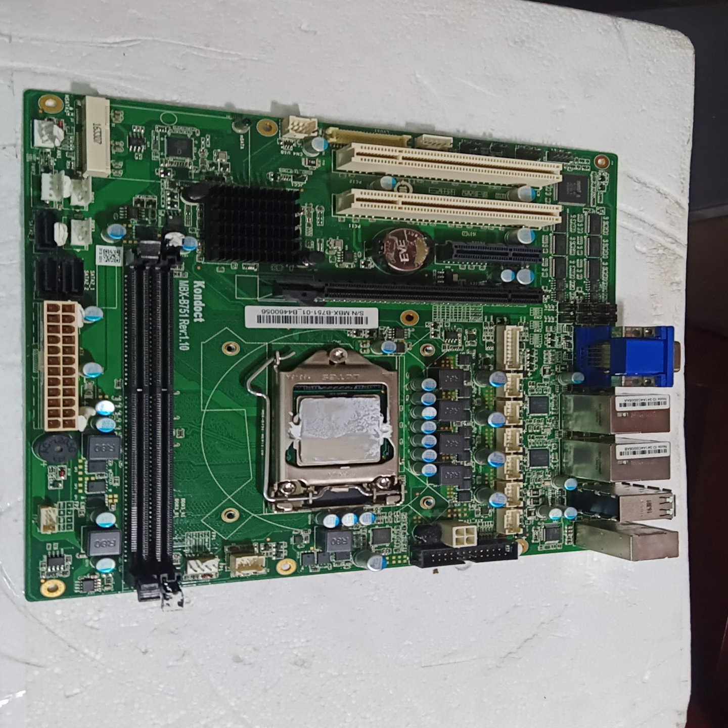 Kondoct工控主板MBX-B751Rev:1.10原询价