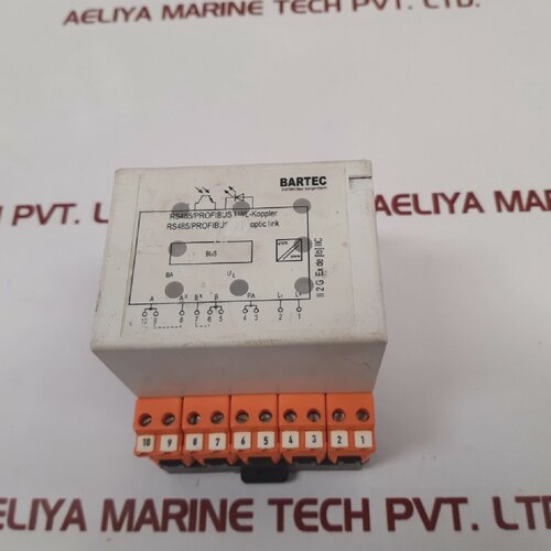 寻Bartec 07731197wp6000 rs485profibus fiber optic link