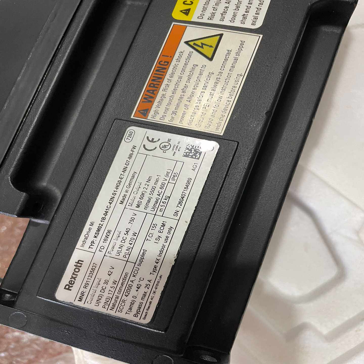 力士乐电机 KSM02.1B-041C-42N-S1-HG0（佳毅工控）