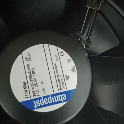 议价现货7114 NHR 24V 790mA 19W全新德国进口通风机ABB变频器风
