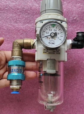 【议价】SMC过滤器单连体AW3003BGA成色如图带快速接