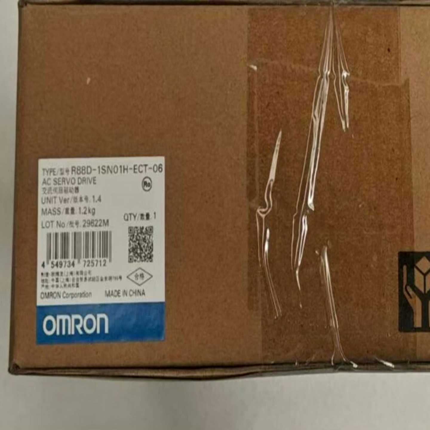 询价欧姆龙交流伺服驱动器R88D-1SN01H-ECT-06全