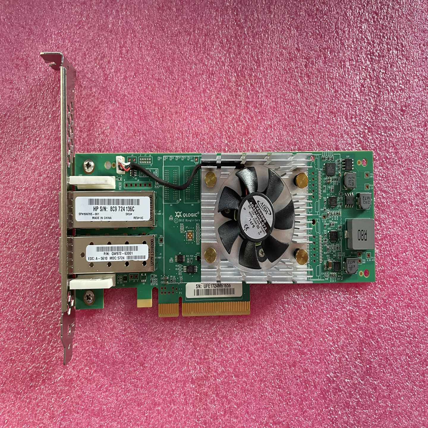 9.5成新HP16G双口HBA卡光纤卡699765-0【询价】