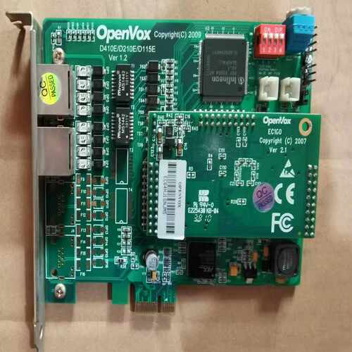 OpenVox数字语音卡 D41PE/D210E/D115E~询价