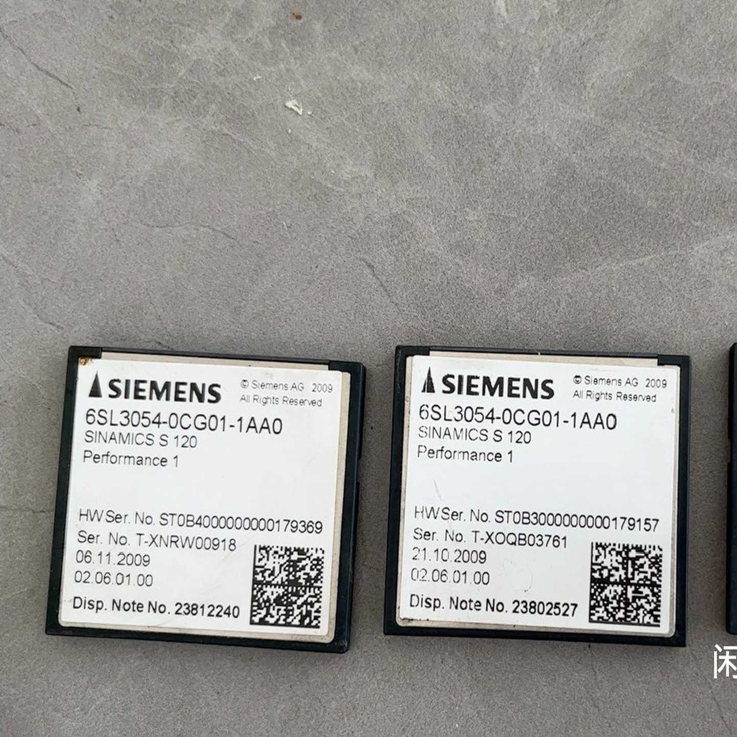 6SL3054-0CG01-1AA0西门子授权卡，二手裸卡--议价商品