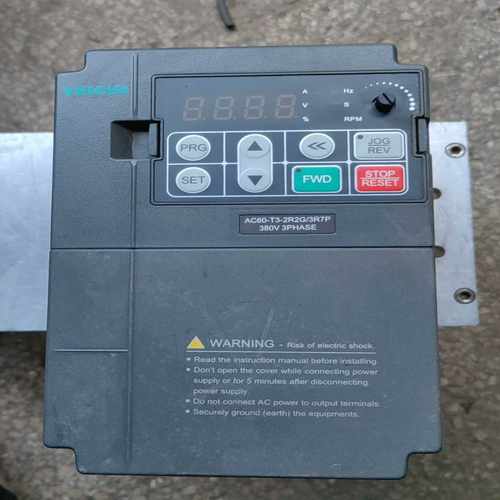 【星慕电子】伟创变频器AC60-T3-2R2G/3R7P，380V，2.
