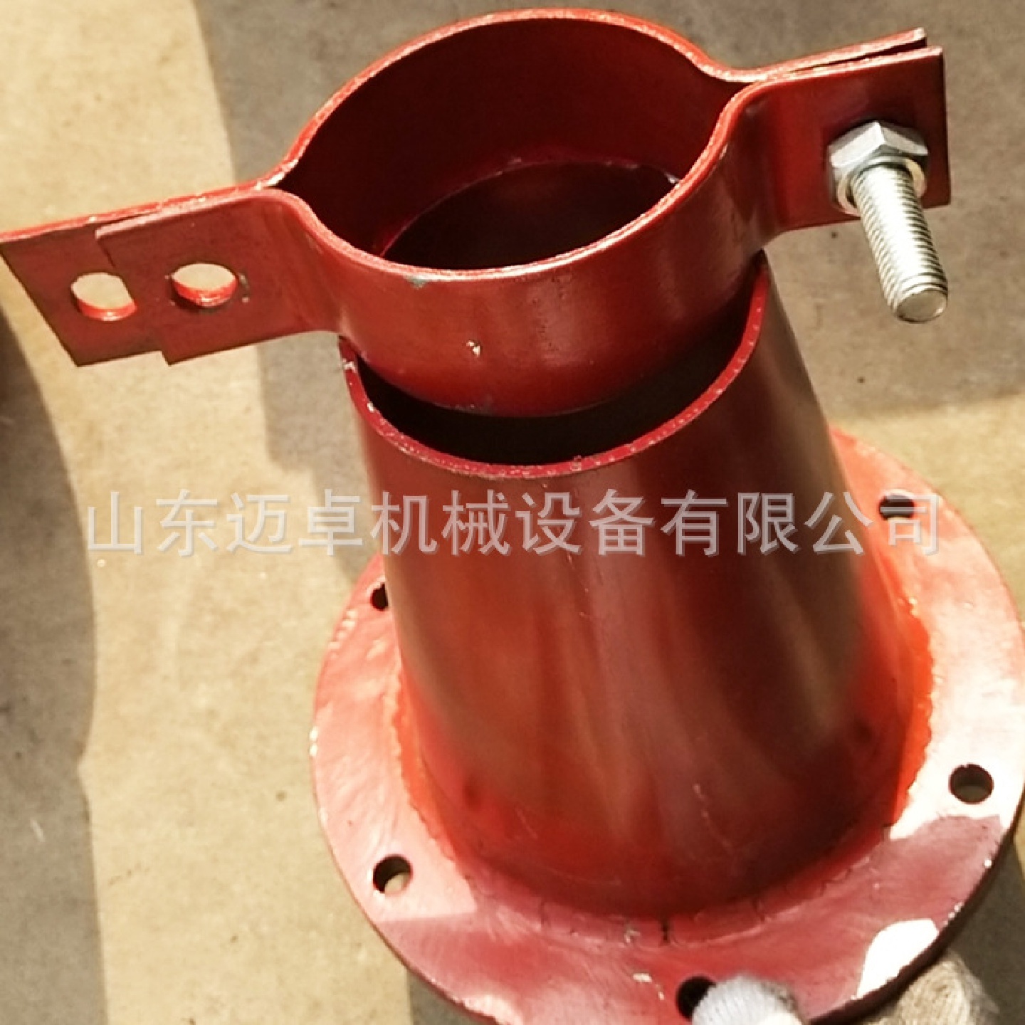 锥形喇叭口异形连接口防爆电机接线盒接线盒喇叭嘴顶做厂家销售