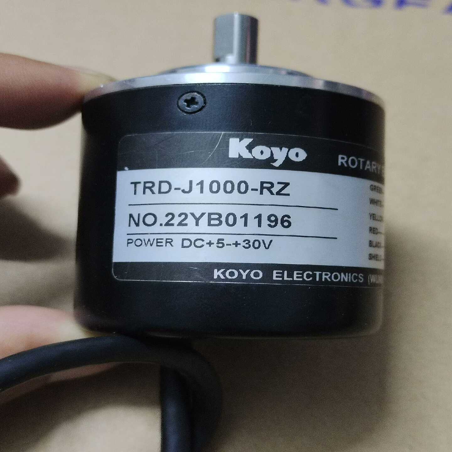 议价光洋编码器TRD-J1000-RZ功能正常，成色可以，