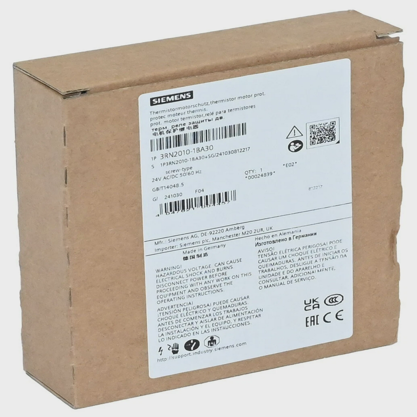 Siemens3RN2010-1BA30Neu