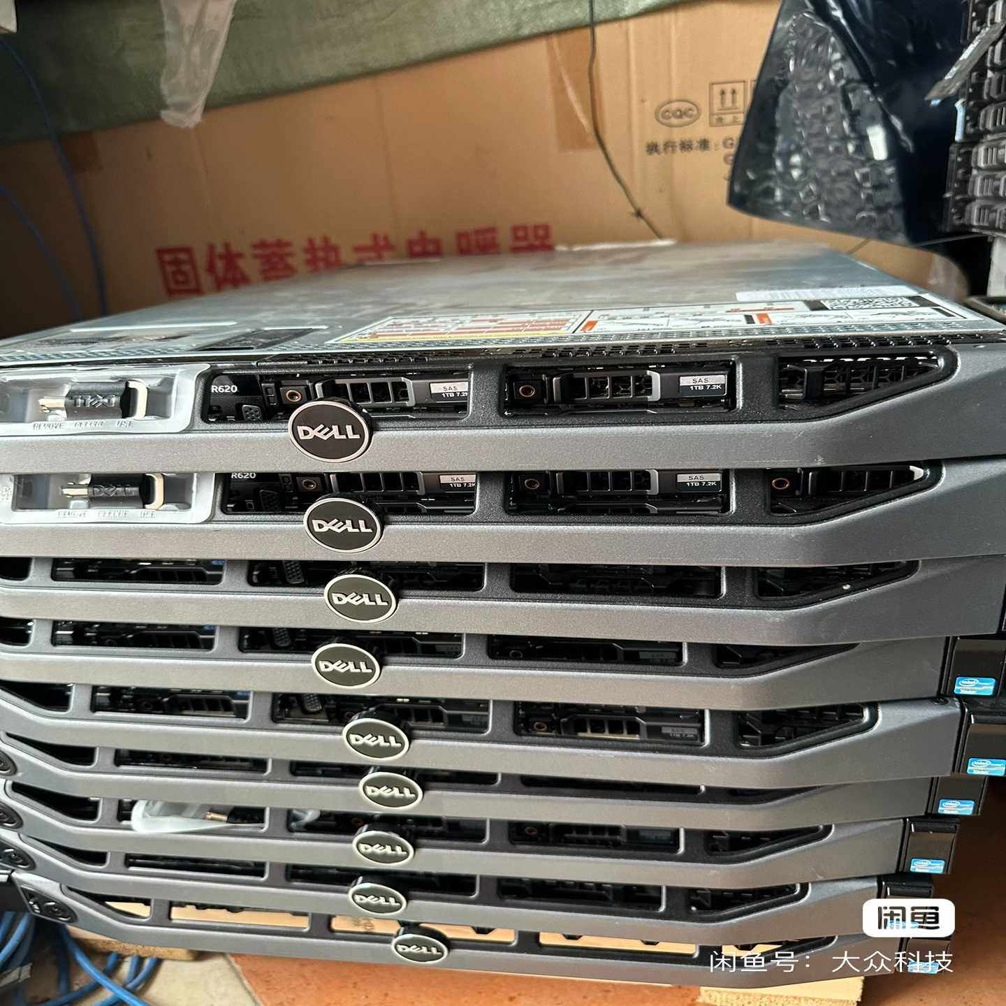 戴尔R620。现货速发出一批无尘机房下架的DELL R620