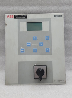 ABB REX060 FRONT DISPLAY PANEL 1MRK000008RAR00 1MRK002528BA