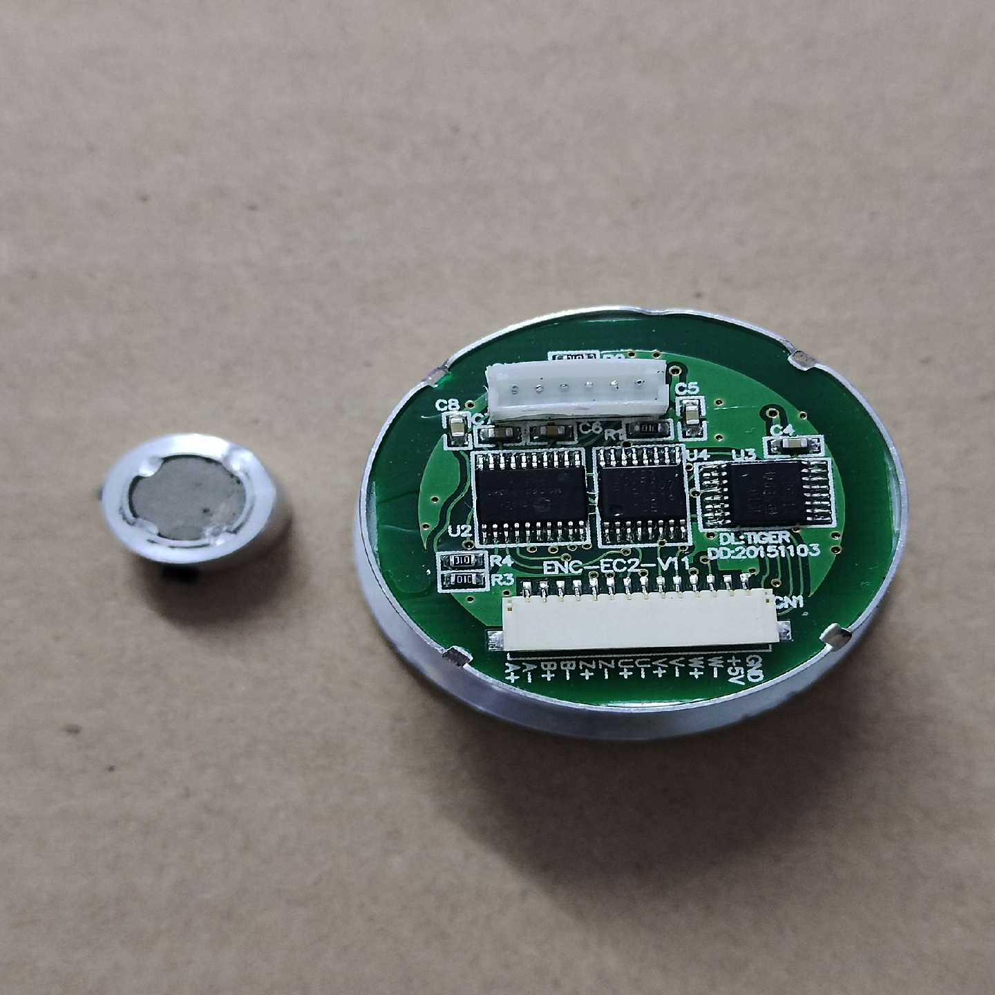 【请询价】ENC-EC2-V11编码器功能正常图片实物拍摄二手拆