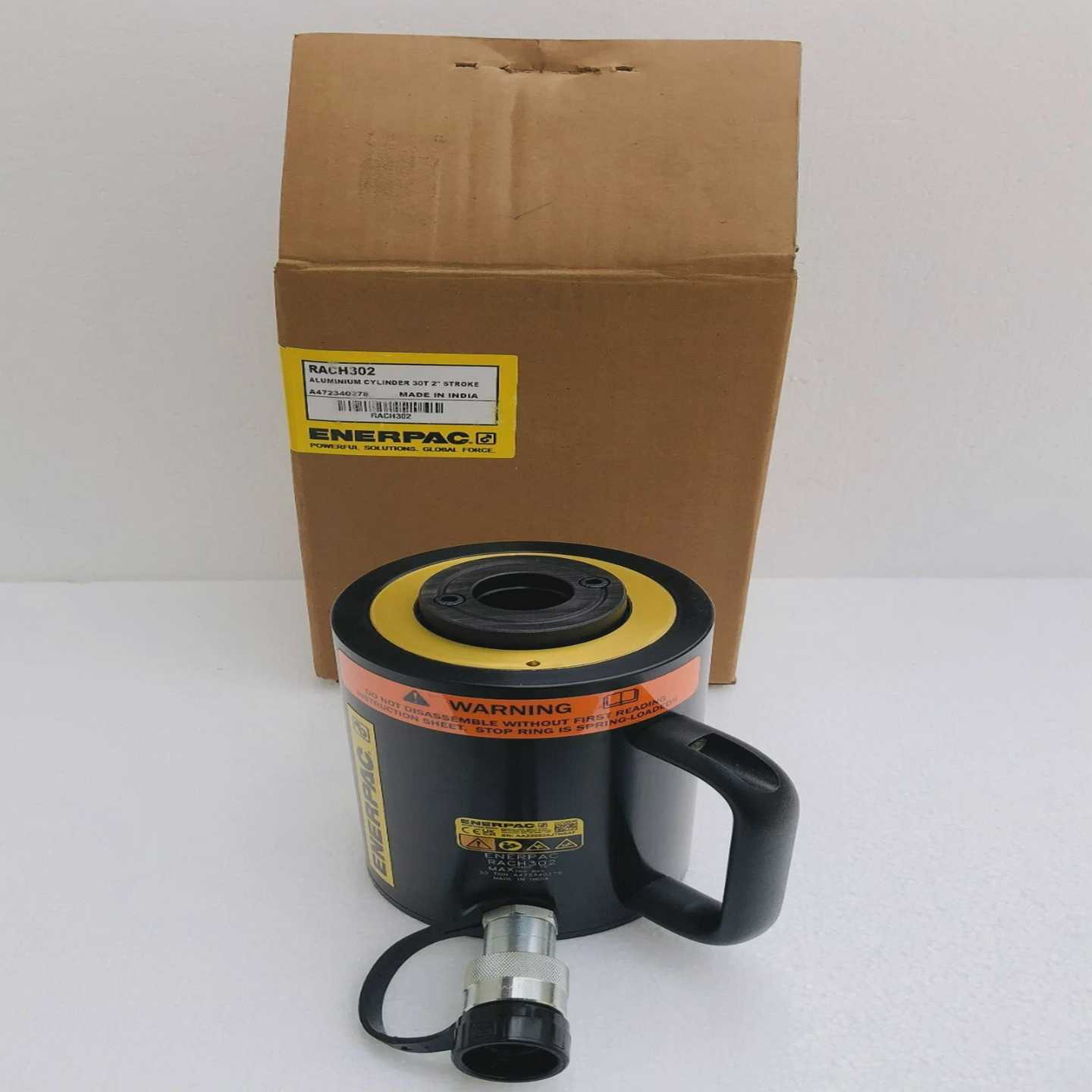 EnerpacRACH302AluminumHydraulicHollowCylinder30Tons