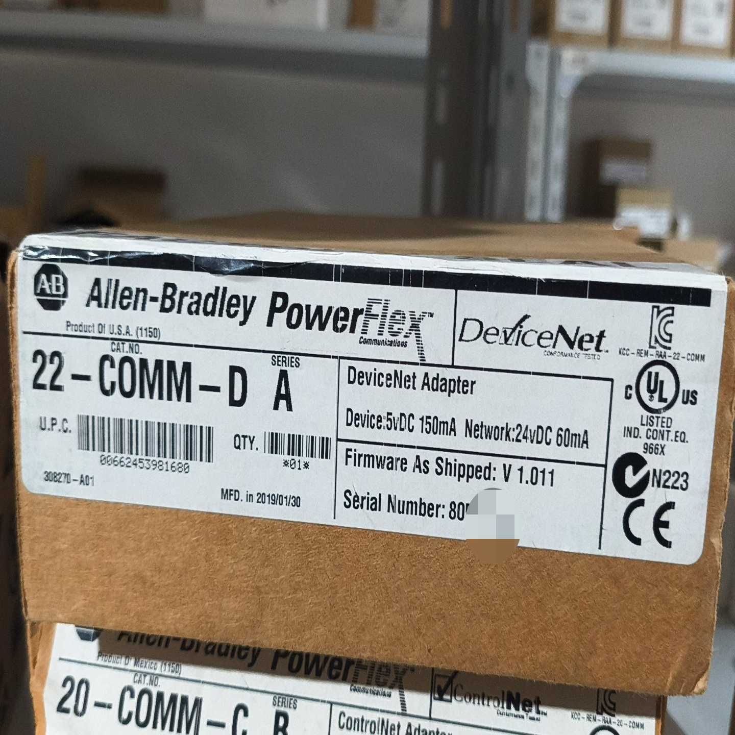 AB罗克韦尔22-COMM-DA型DeviceNet适配器