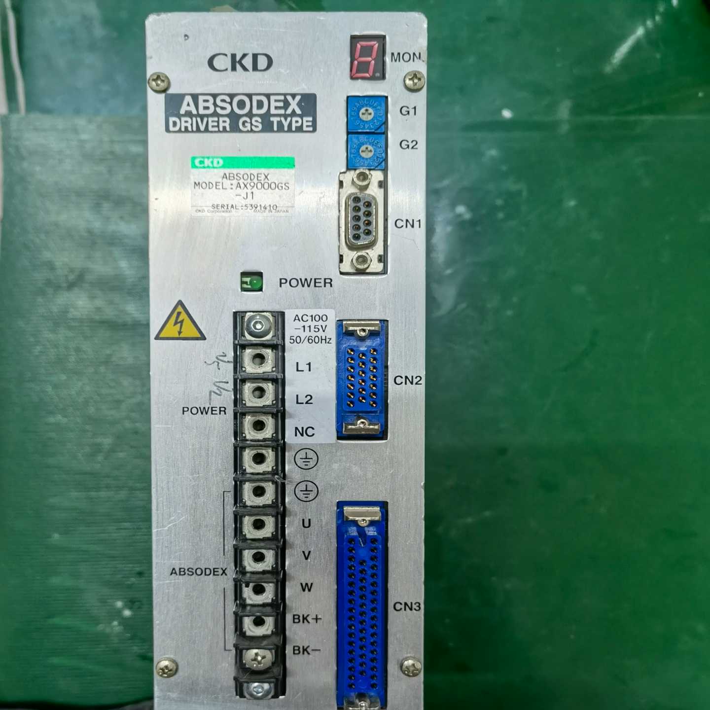 CKD驱动器型号AX9000GS-J1电机型号AX20